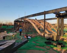 千樹承建河北園博園木結構建筑在建中，敬請期待成品！