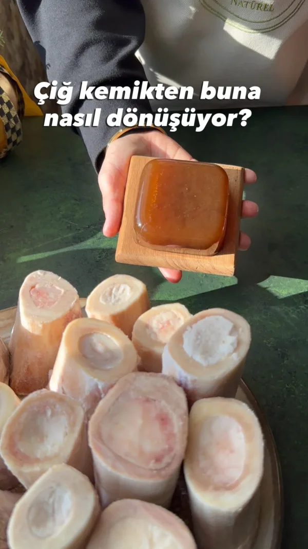 Çiğ kemikten buna nasıl dönüşüyor?